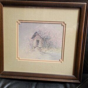 Ben Hampton "Plum Thicket" Framed 10 x 12 Print